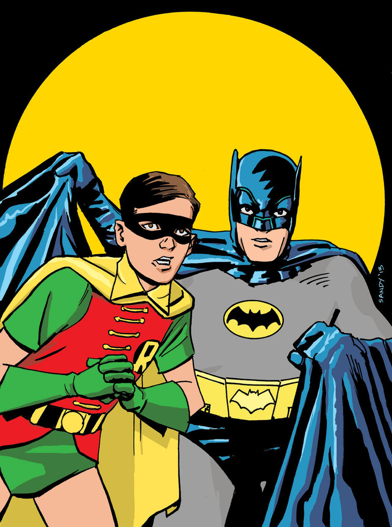Бетмен и Робин опять спасают мир
